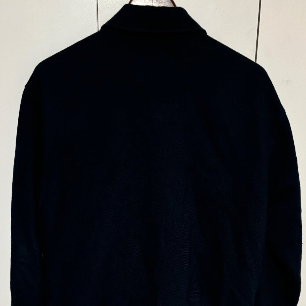 Wings + Horns  Blue Utility Flannel Jacket - Medium - Picture 8 of 15